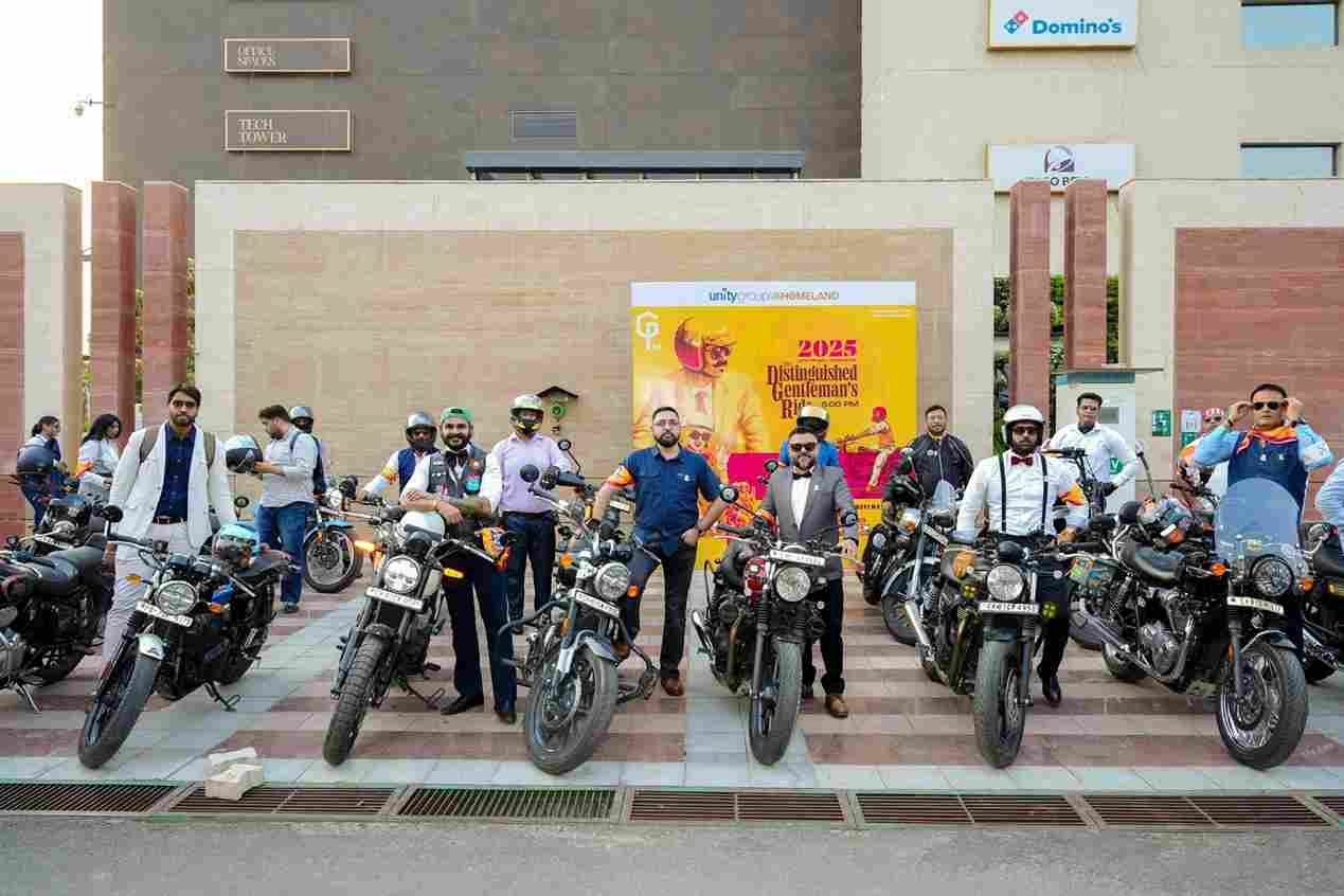 डिस्टिंग्विश्ड जेंटलमैन राइड ने सीपी67 मॉल में दिया पुरुषों के मानसिक स्वास्थ्य और प्रोस्टेट कैंसर जागरूकता का संदेश